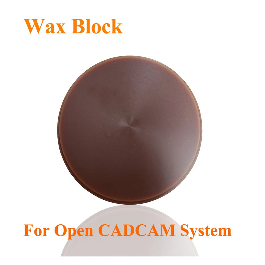 Brown Wax Block for Open CADCAM system
