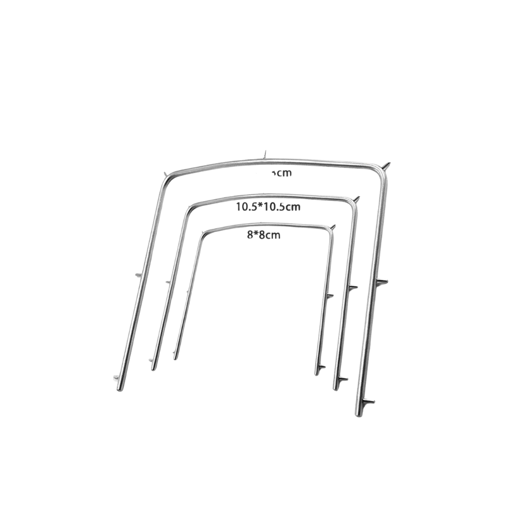 Dental Rubber Dam Frame Holder - Autoclavable Stainless Steel Instrument