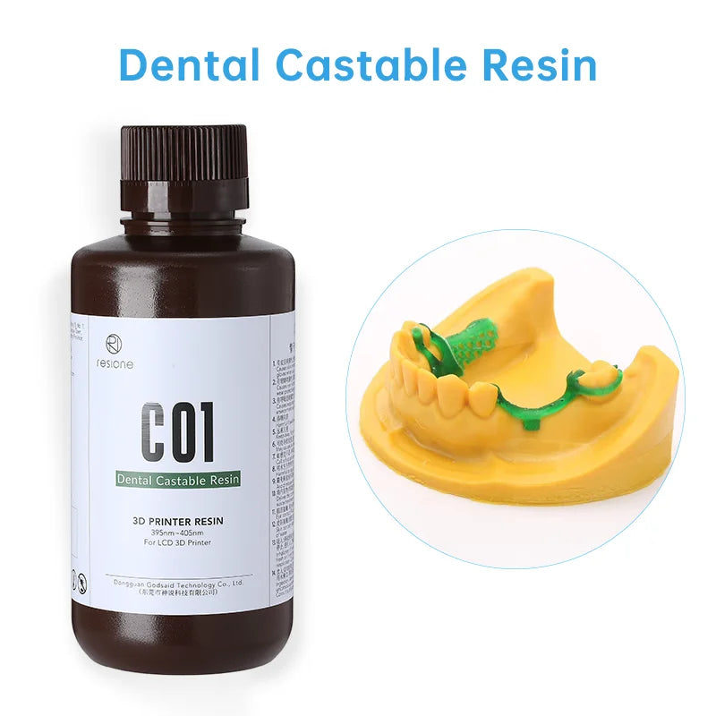 Laboratory 3D Printing Resin