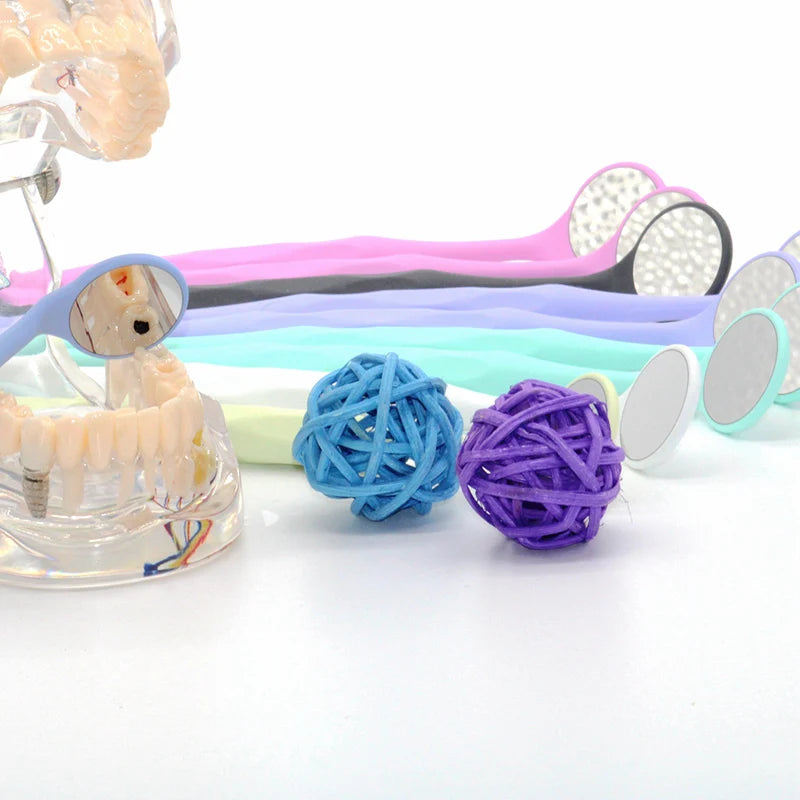 Premium Dental Double Sided Mouth Mirrors - 10PCS/Box