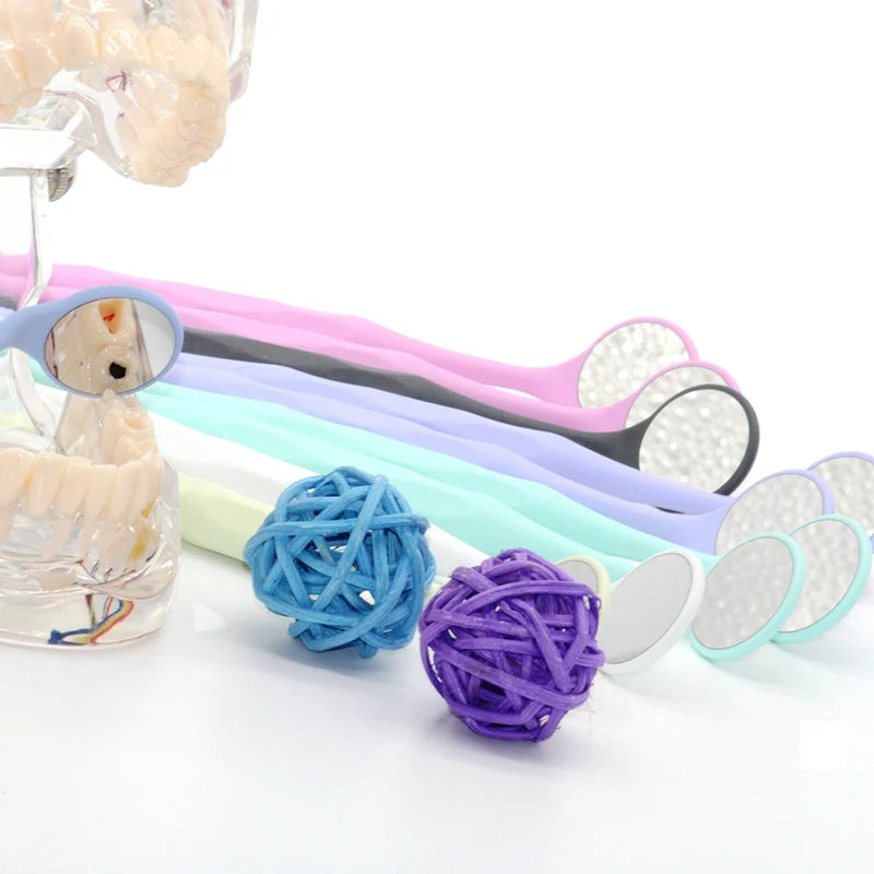 Premium Dental Double Sided Mouth Mirrors - 10PCS/Box