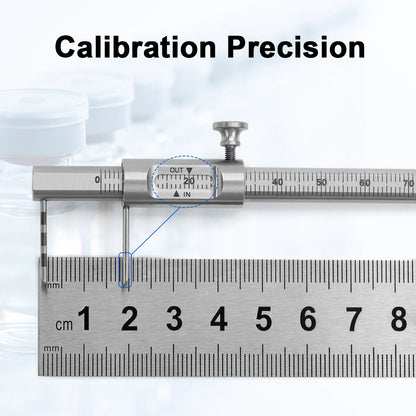 Orthodontic Sliding Caliper - 0-80mm Implant Gauge