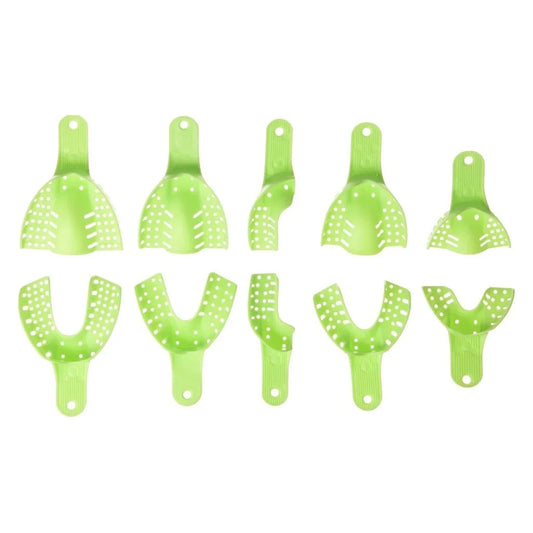 Plastic dental impression trays