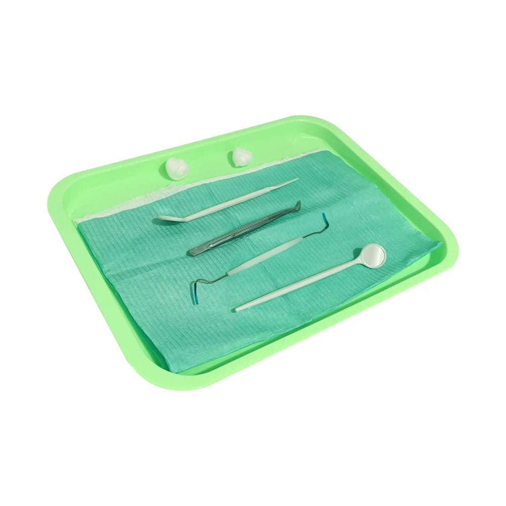 Autoclavable Flat Hygiene Tray, 13.25" x 9.75"