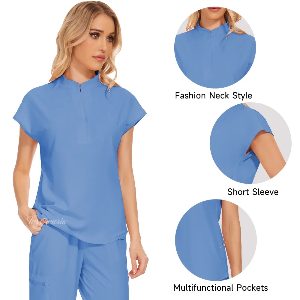 Comfortable Medical Scrub Set - Perfect for Nurses & Doctors!