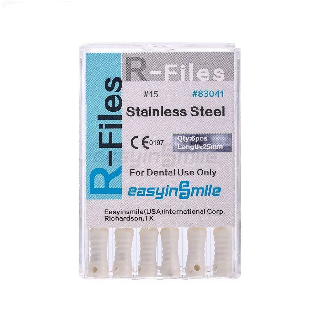 High-Quality Endo Files for Efficient Dental Procedures - 6pcs per pack, 10 sizes available