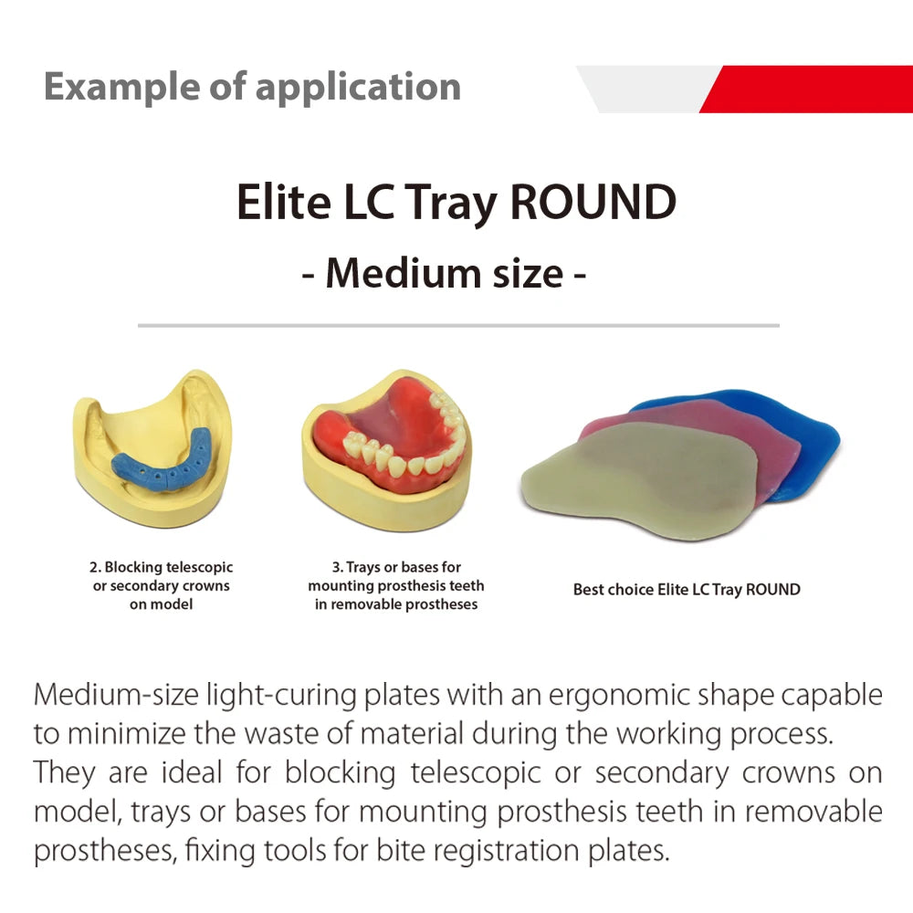 Dental UV resin Plates