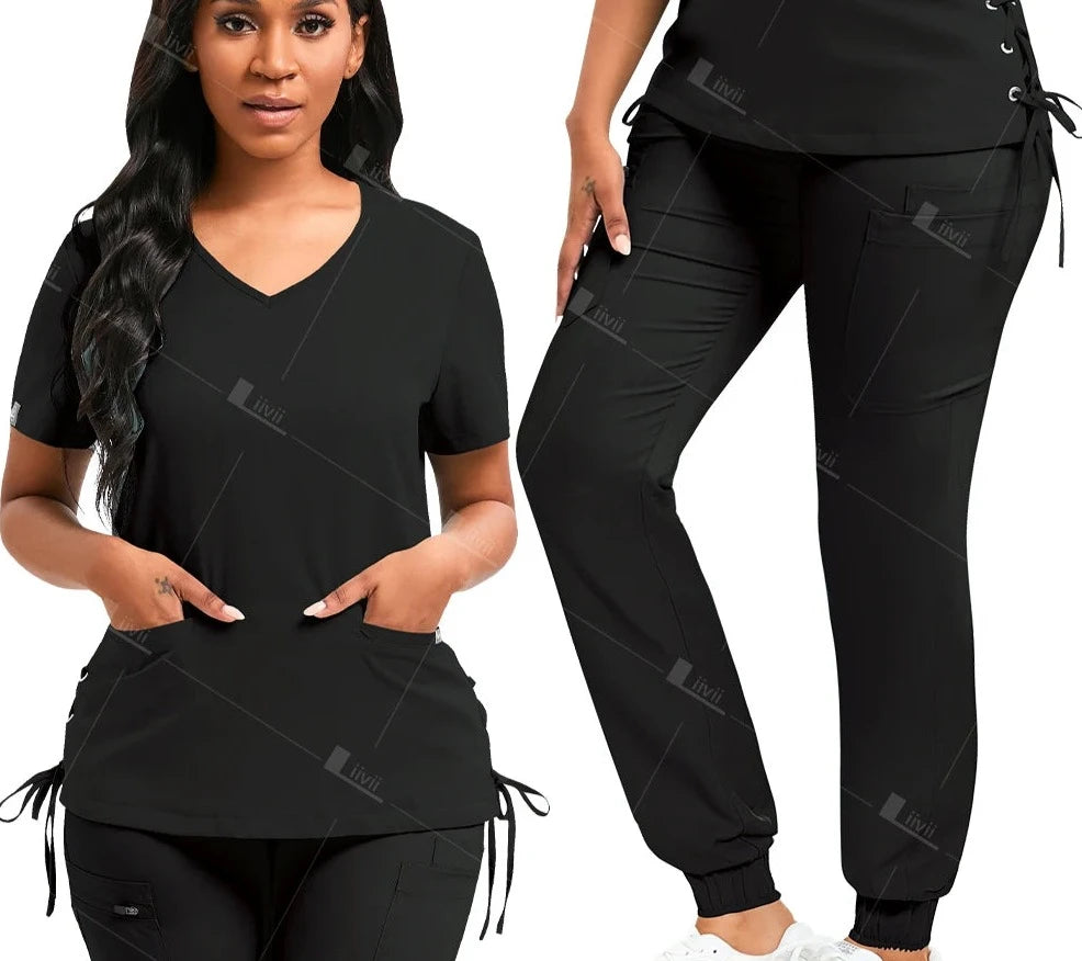 Upgrade Your Workwear with Our Scrub Set - Perfect for Beauty and Functionality!