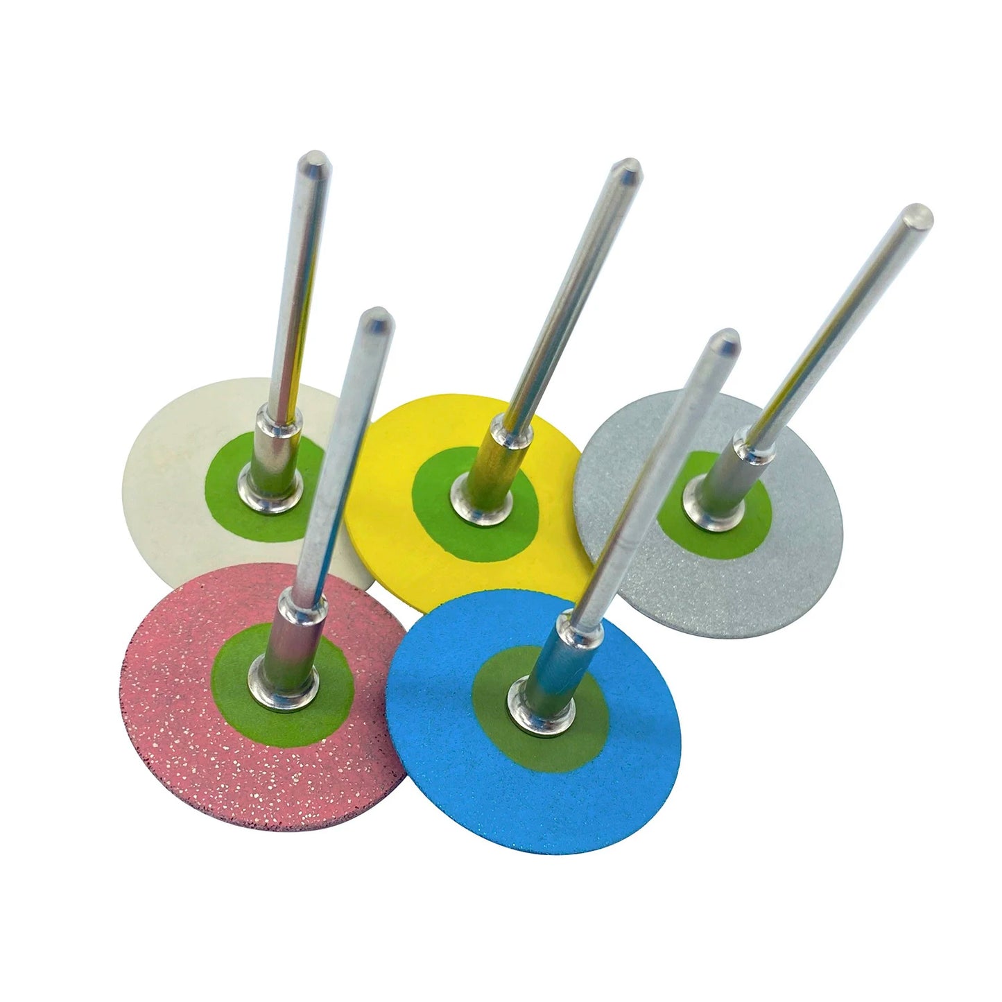 High Quality Rubber Diamond Polisher for Zirconia Restorations - 5 Sizes Included