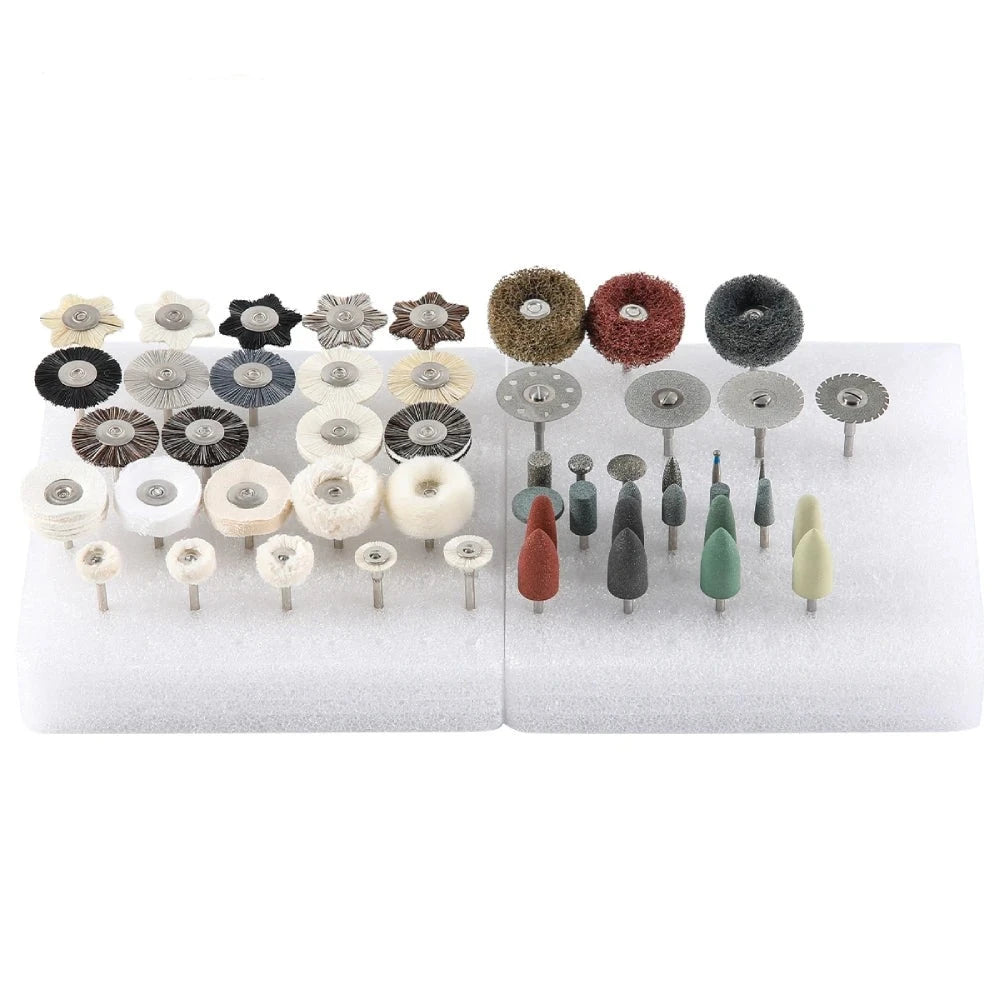 Dental Lab Polishing Kit - 51Pcs - 2.35mm Shank Diameter Great Value