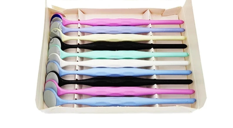 Premium Dental Double Sided Mouth Mirrors - 10PCS/Box