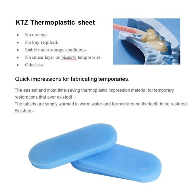 Quick Impressions Dental Thermoplastic Sheets