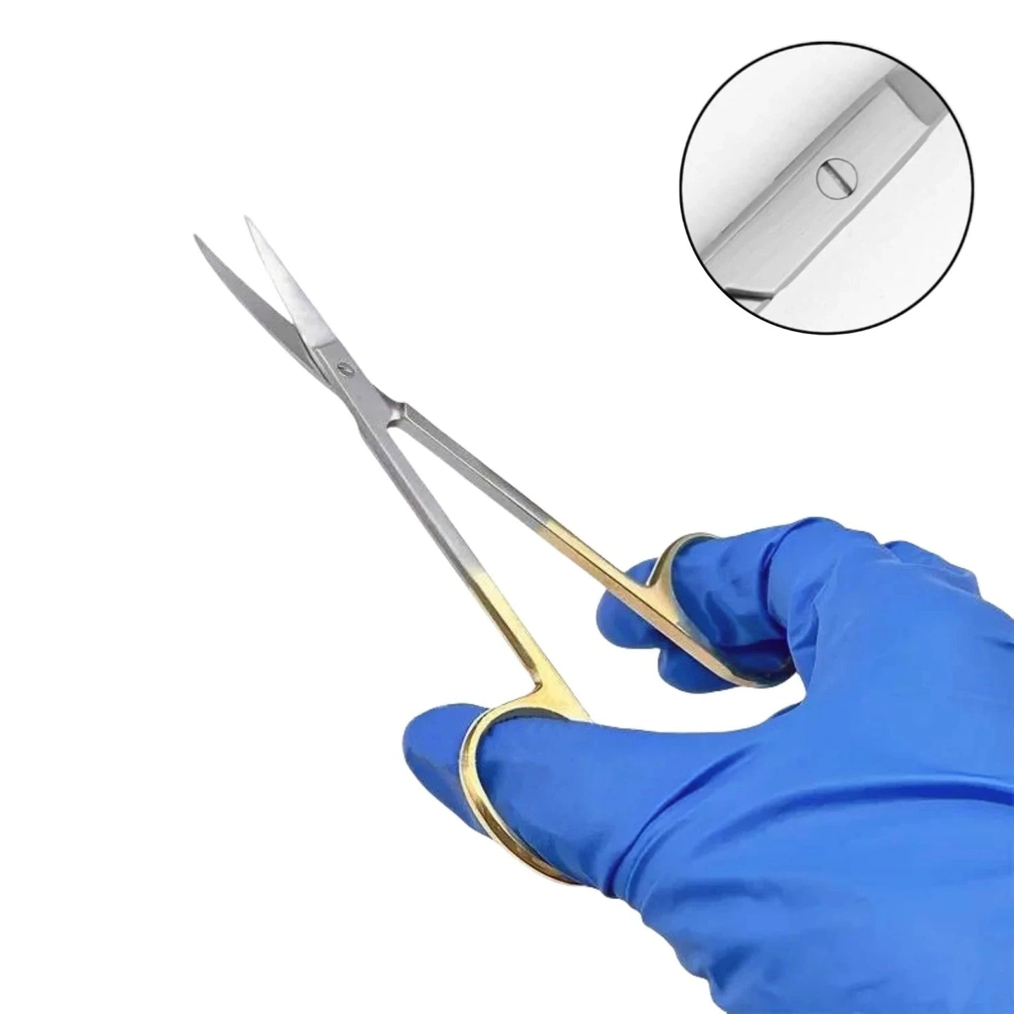 surgical scissors curved & straight