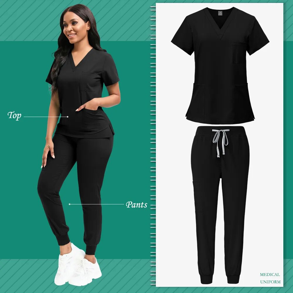 Slim Fit Women Scrubs Sets