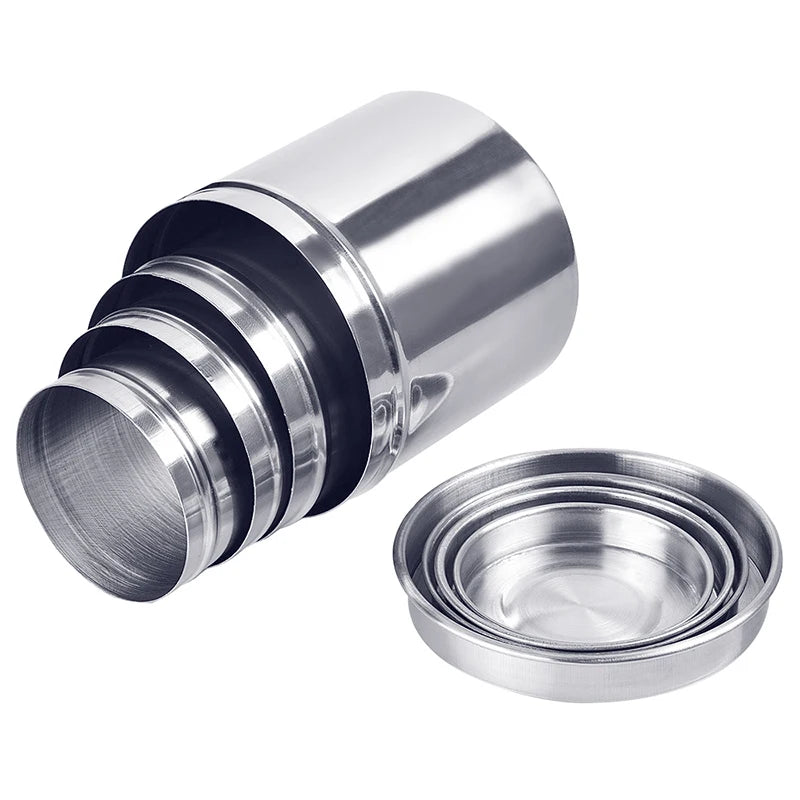 Stainless Steel Disinfecting Operative Jars