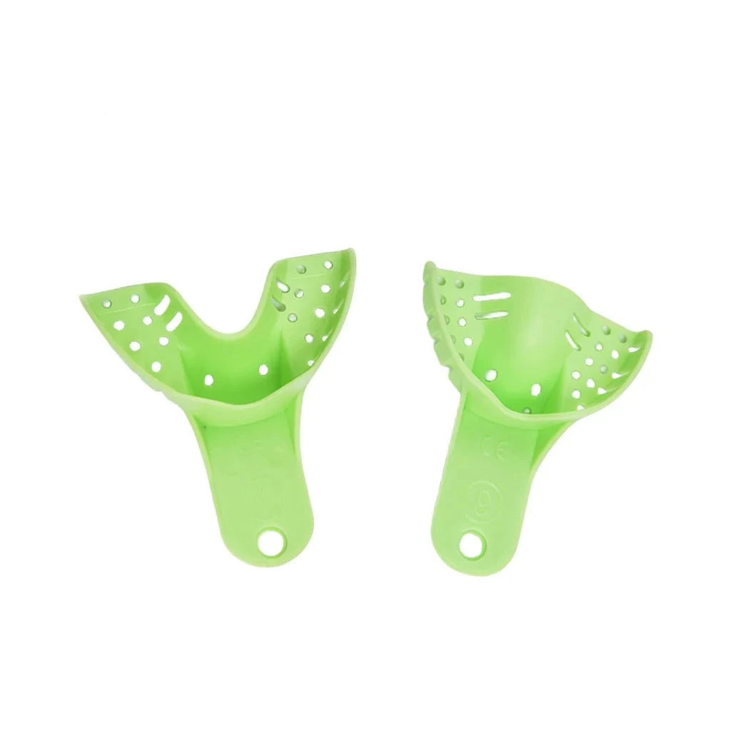 Plastic dental impression trays