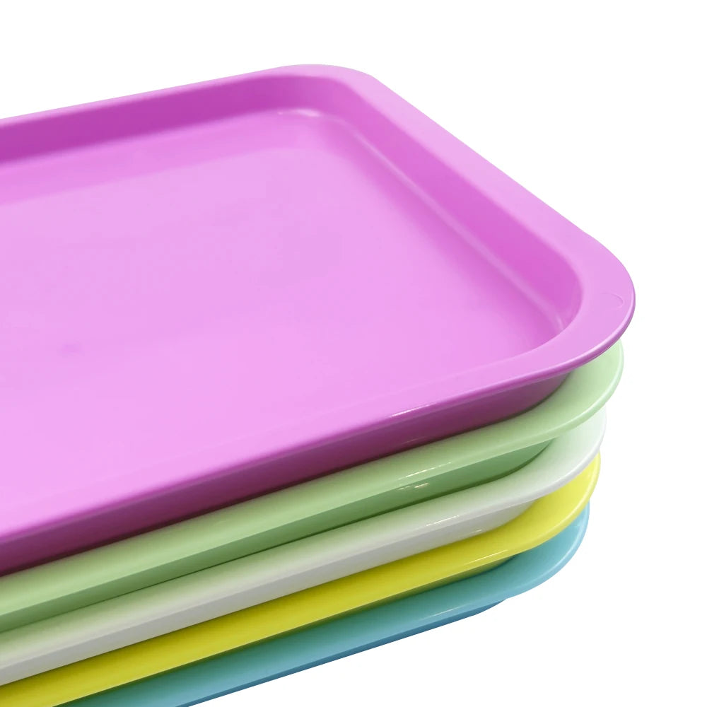 Autoclavable Flat Hygiene Tray, 13.25" x 9.75"