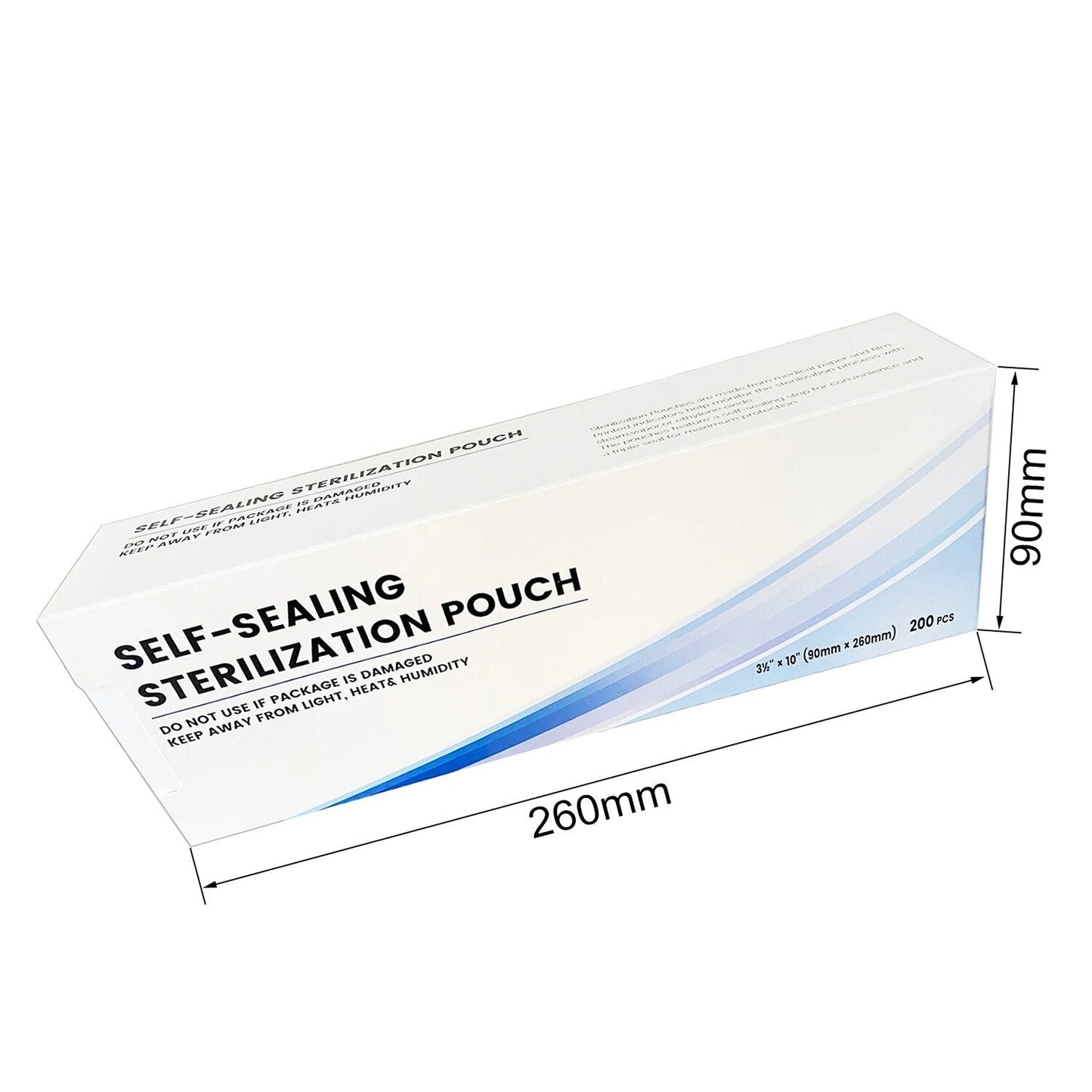 Self-sealing Sterilization Pouches (200pcs/box)