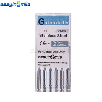 High-Quality Gates Drill Set - Sizes #1-6 Included