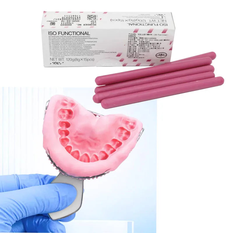 GC ISO Functional Compound Sticks -  Rebasing Relining Denture Impression