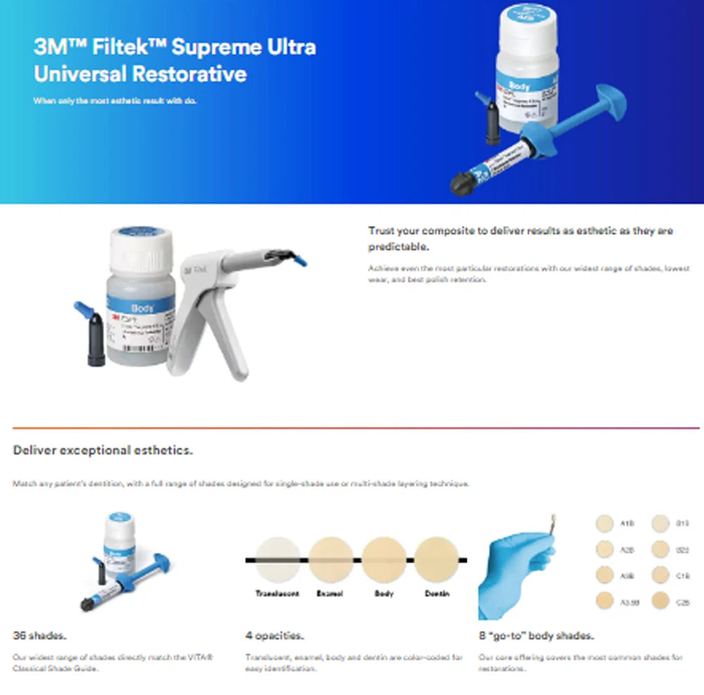 Filtek Supreme Ultra Body w/ Syringe