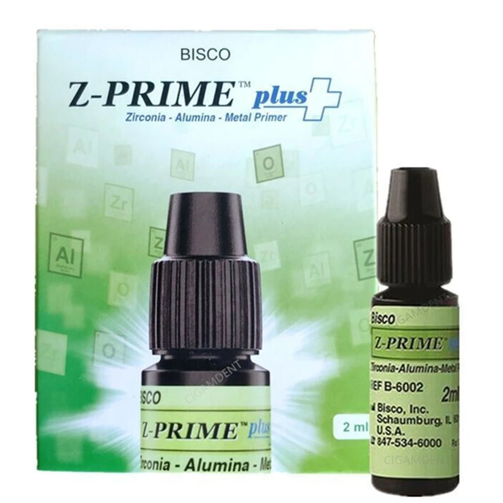 Z-Prime Plus Dental Primer for Zirconia, Alumina & Metal - 2ml Bottle