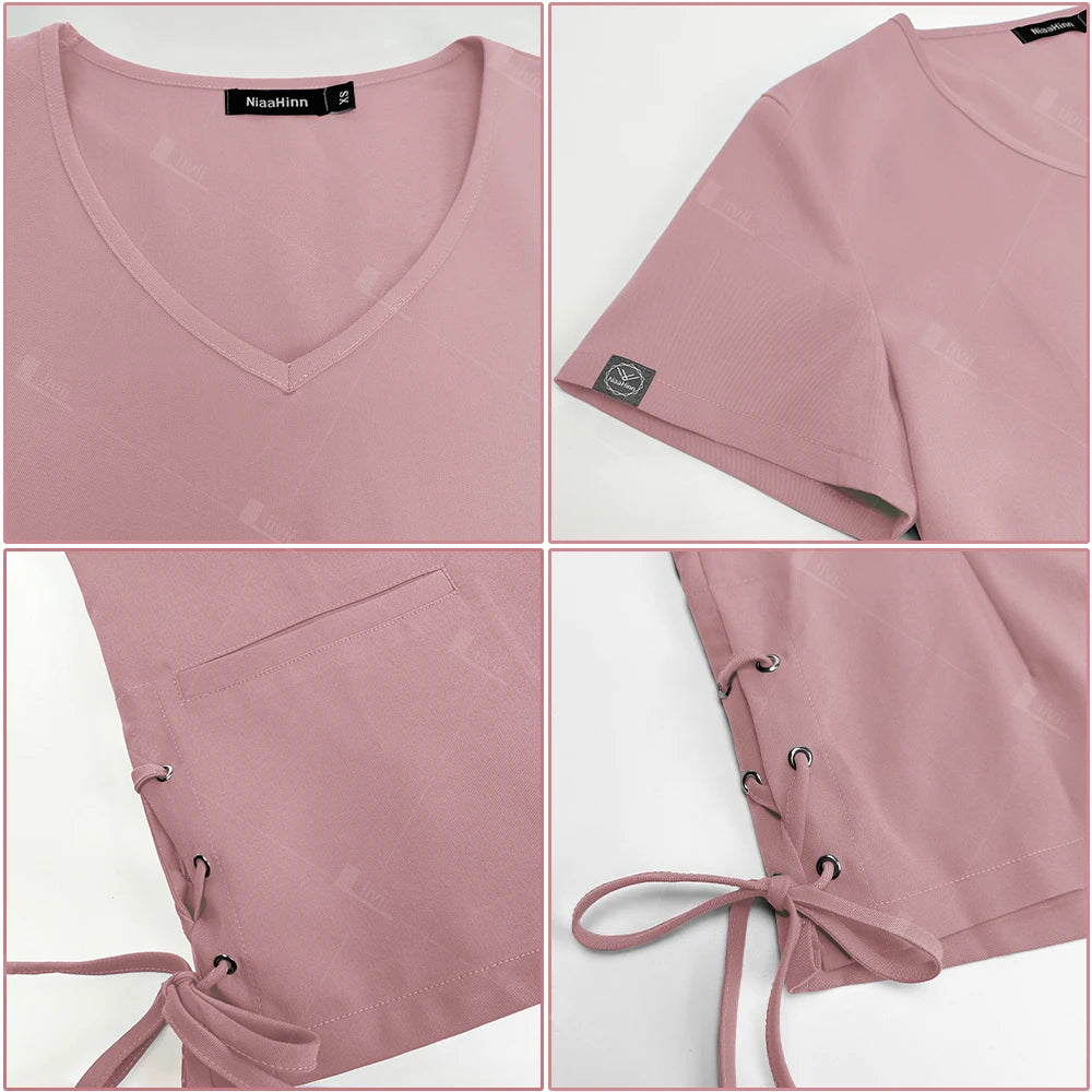 Upgrade Your Workwear with Our Scrub Set - Perfect for Beauty and Functionality!