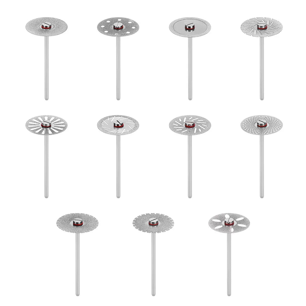 Dental Lab Diamond Disc - suitable for ceramic, gold, plaster, steel- 22mm, 5pcs/box