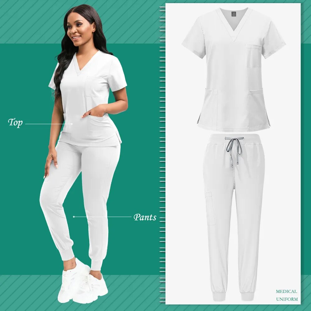 Slim Fit Women Scrubs Sets