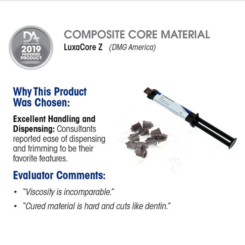 LUXACORE - Z Dual-DMG America - Dentin Like - Core Build Up