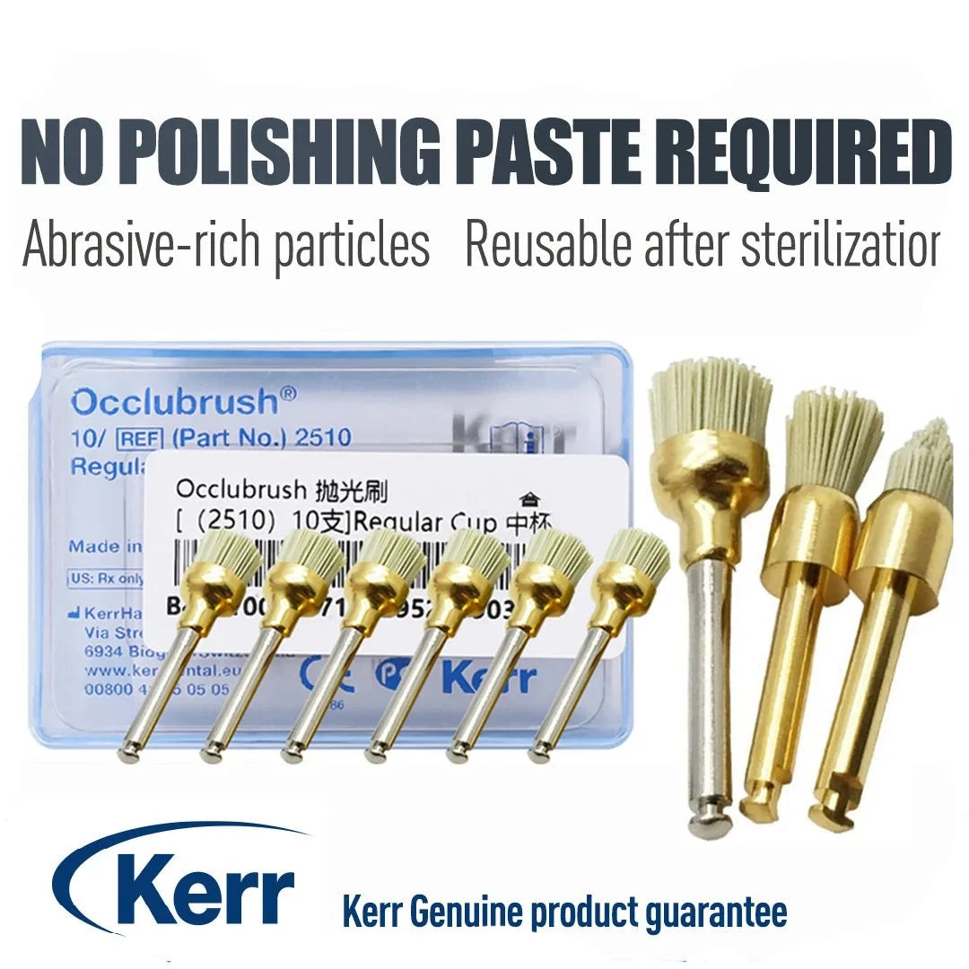 Occlubrush Polisher -Kerr Rotary - Reusable - 3/10pcs