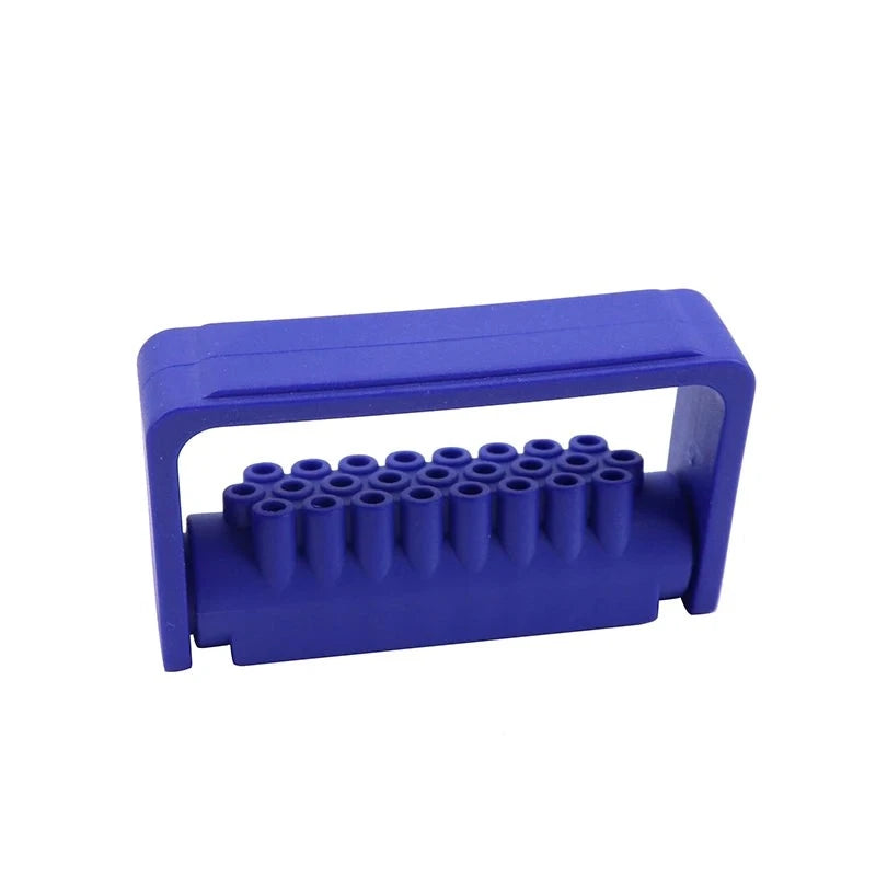 Upgrade Your Dental Practice with 6PCS Disinfection Carbide Burs Holder
