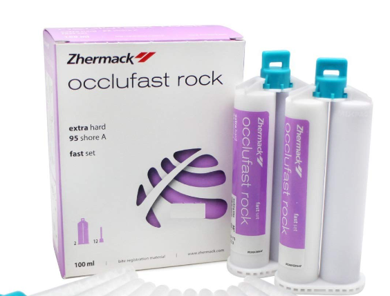 Occlufast Rock Bite Registration Material - by Zhermack