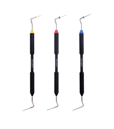 Buchanan Hand Plugger NiTi Tip Fill – Endodontic Obturation Instrument for Vertical Condensation