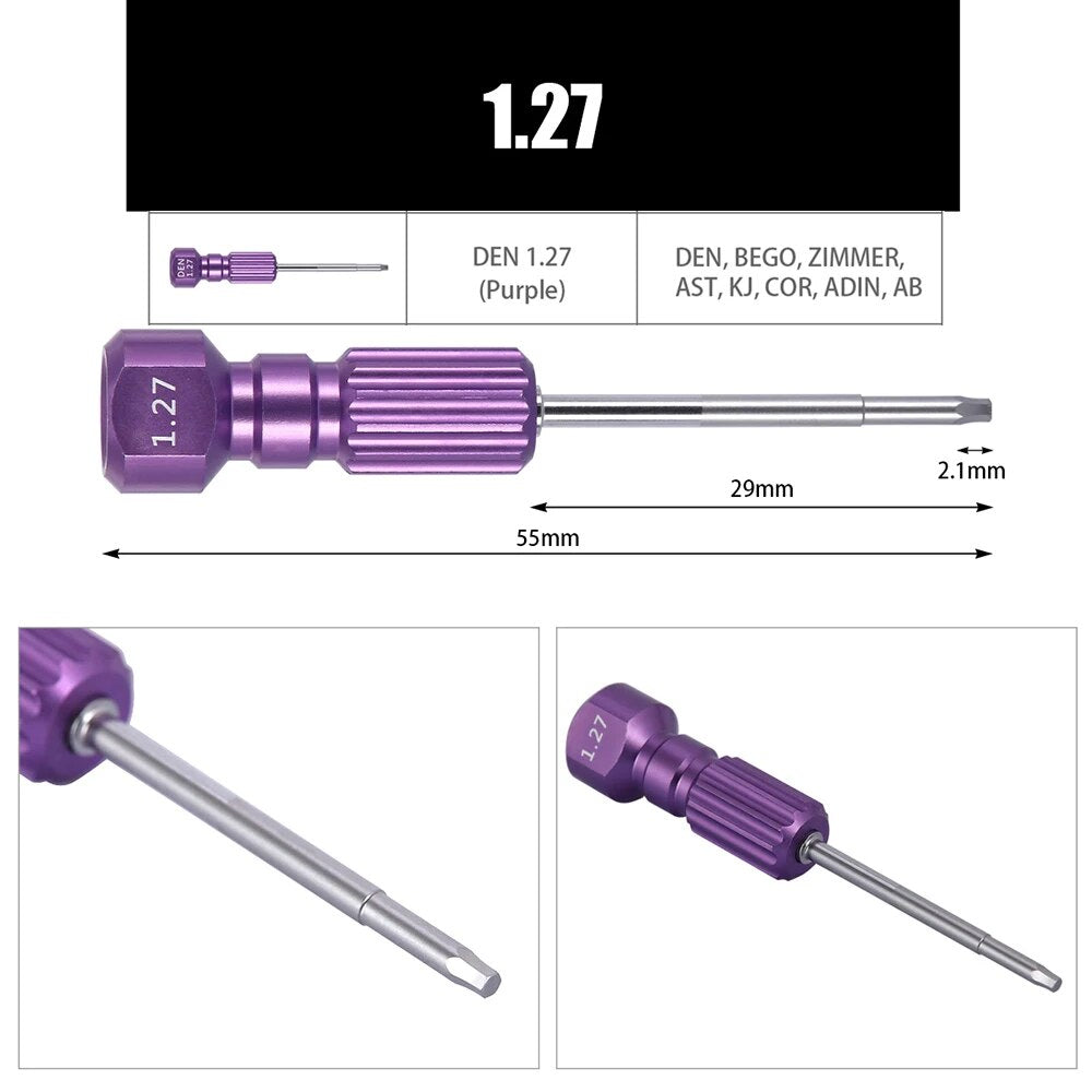 laboratory implant screw driver holder