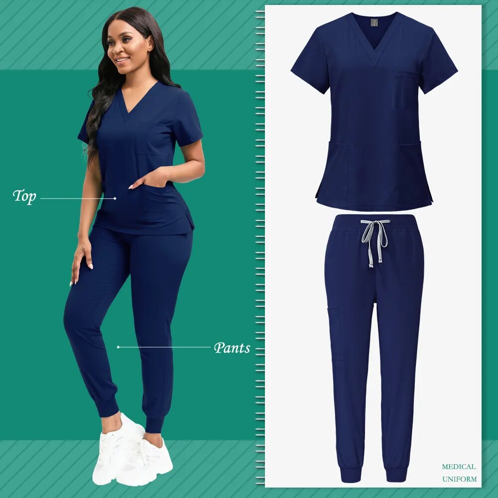 Slim Fit Women Scrubs Sets