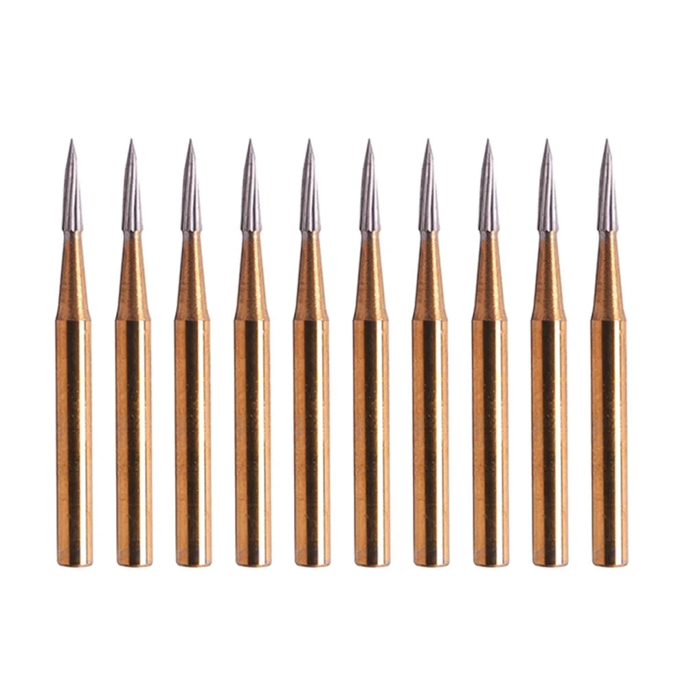 Needle Carbide Burs FG#7901 - 10 Pcs Set