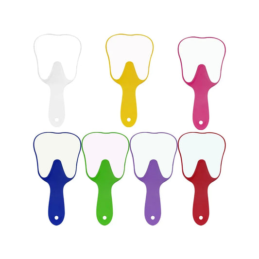 Unbreakable Tooth Shaped Hand Mirror - Dentist Gift