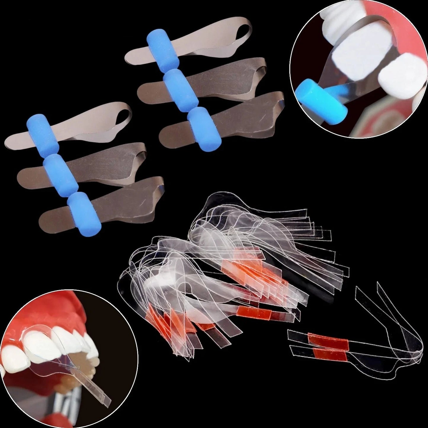 Dental Twin Anterior Matrices - 30pcs/box