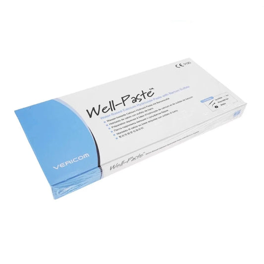 Vericom Well-Paste: Calcium Sulfate Root Canal Filling Material - 2g with Barium Sulfate