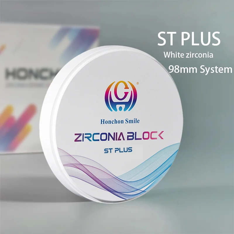 White Zirconia Disc - ST Plus 98mm