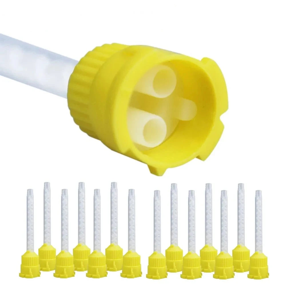 Silicone Rubber Mixing Tips-yellow