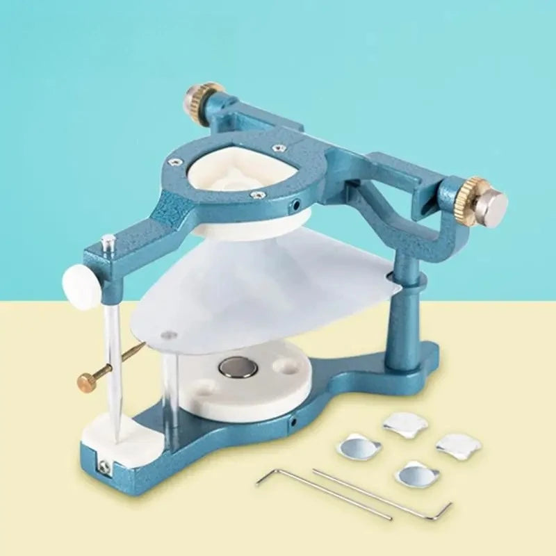 1 Set Big Articulators Adjustable Denture Magnetic Anatomic Articulator Dental Laboratory Equipment Dental Lab Product Tool