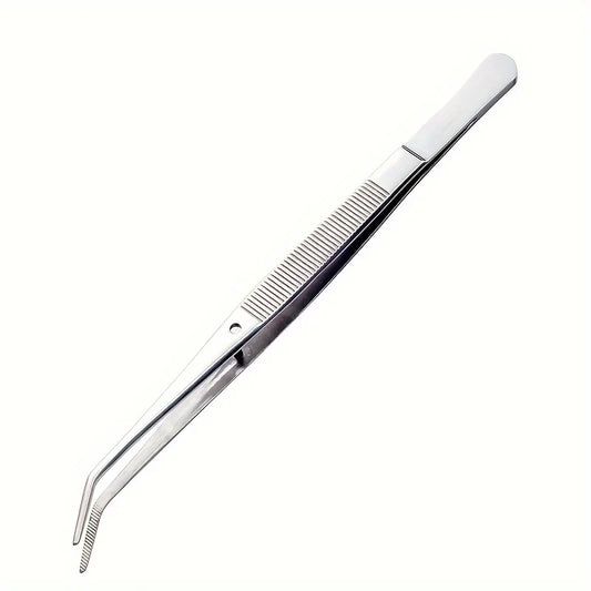 1/5/10Pcs Dental Cotton Tweezers Cotton Roll Filling Clip Stainless Steel Art Nippers Pincers Forceps Medical Surgical Instrume