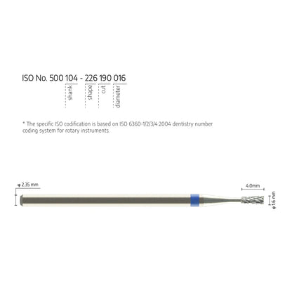 Inverted Cone Standard Cross cut Burs 5000333