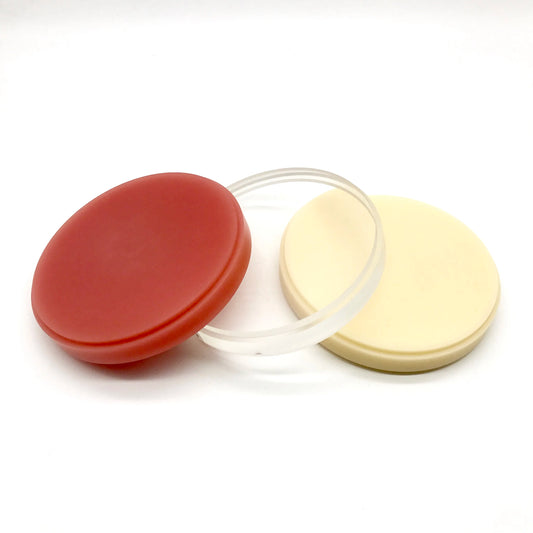 Dental Lab CADCAM Milling Material - Acetal/Flexible - Color Block