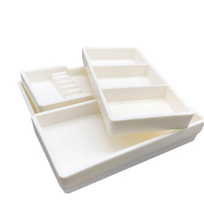 Plastic Drawer Organizer Tray 9.5cm x 19.5cm x 2cm