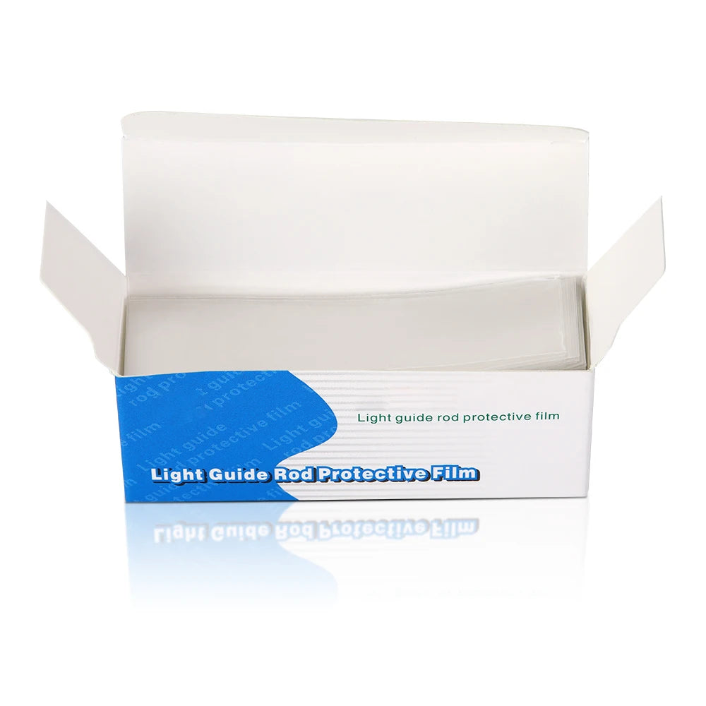 Disposable plastic LED curing light sleeve