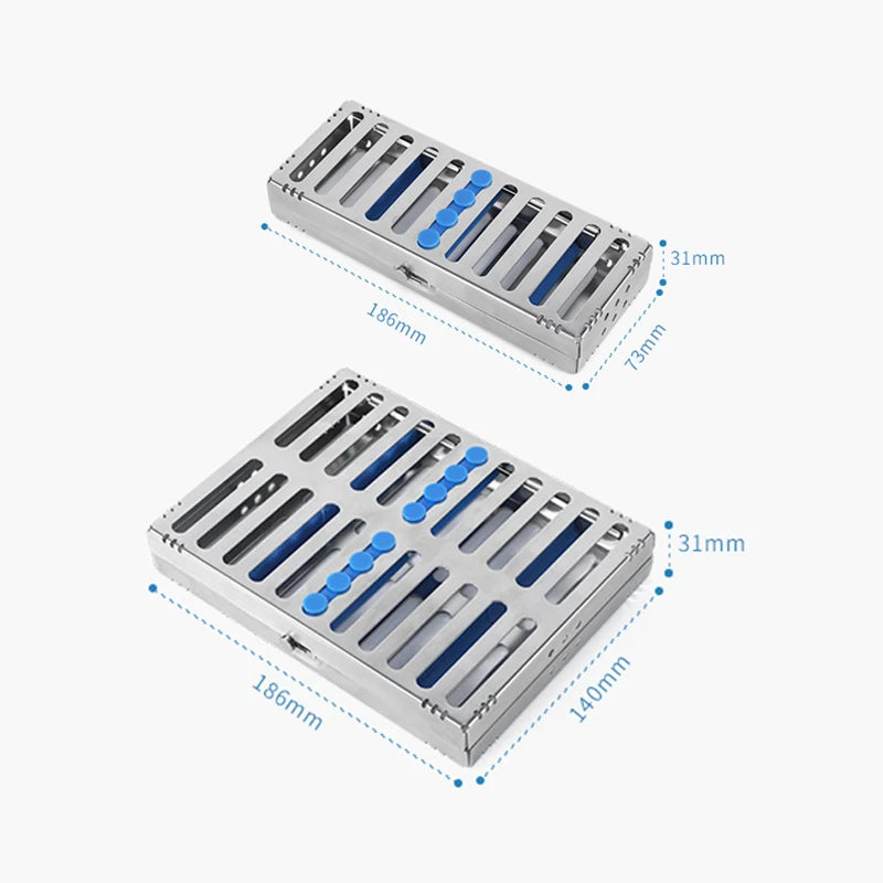 Surgical Sterilization Cassettes - Autoclavable Stainless Steel