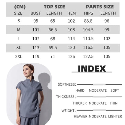 Short Sleeve Scrub Set for Women - Comfortable, Stylish, & Durable